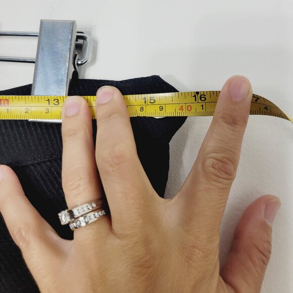 Divided Women Black White Bottom Striped School Tennis Flared Mini Skirt Size 10 - Picture 9 of 10